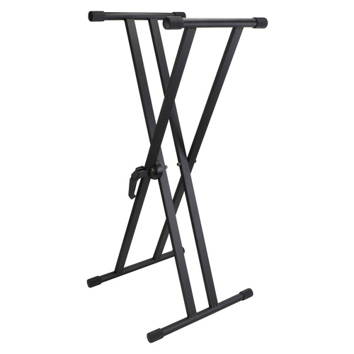 Strong Double Cross Keyboard Stand with Locking Mechanism by Cobra