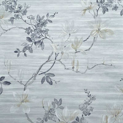 Jardin Floral Wallpaper Grey Arthouse 924200
