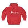 Vegan Supplement Store Unisex Heavy Blend™ Hooded Sweatshirt, Red / 4XL