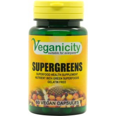 Vegan SuperGreens Capsules | Vegan Supplement Store