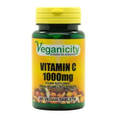 Vitamin C 1000mg &pipe; Vegan Supplement Store &pipe; FREE Shipping