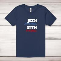 Jedi On the Streets Adult T-Shirt – Navy, Medium