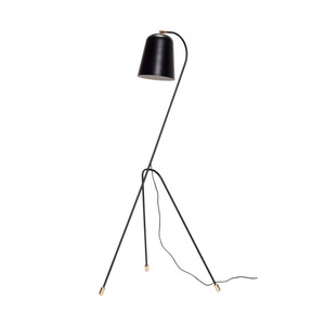 Darent Tripod Floor Lamp - Black & Brass