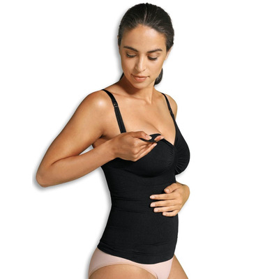 Carriwell Shaping Nursing Top - Black - XL - 16
