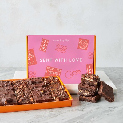Sent With Love Vegan Wheat-Free Mini Brownie Box - 12 Pieces
