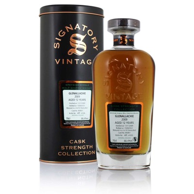 GlenAllachie 2009 12 Year Old  Signatory Vintage Cask #900851