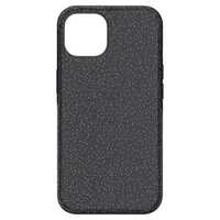 Image of Swarovski High smartphone case, iPhone&#174; 14, Black, 5644913