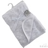 Image of Soft Touch White Rose Minky Baby Wrap