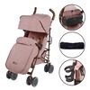 Image of Ickle Bubba Discovery Stroller (Frame: Rose Gold, Fabric Colour: Dusky Pink)