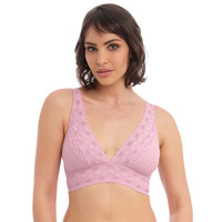 Image of Wacoal Halo Lace Soft Cup Bra