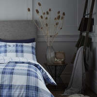 Polycotton Highland Check – Extra Large Single Duvet Cover Set
