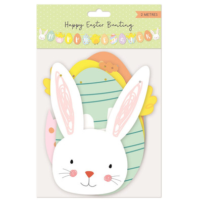 2m Happy Easter Bunting Party Garland Decoration
