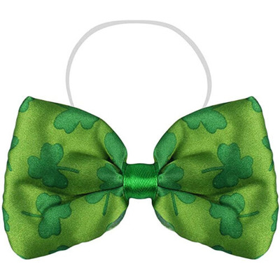 Irish Ireland Themed St Patrick’s Green Dickie Bow Tie