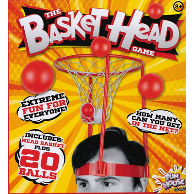 The Basket Head Party Game Catch The Balls