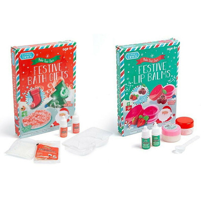Make Your Own Festive Lip Balms & Bath Bombs Scented Gifts