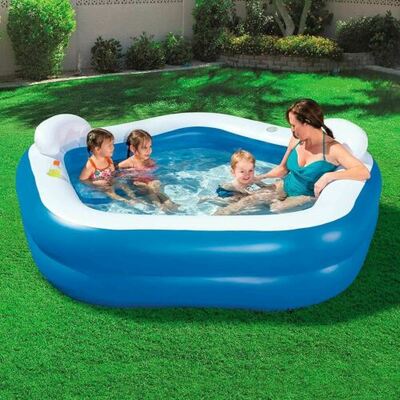 Giant 2m Inflatable Family Swimming/Paddling Pool