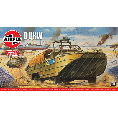 Airfix DUKW Truck Model Kit 1:76 Scale A02316V
