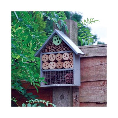 Kingfisher Deluxe Wooden Insect Bug Bee Nesting House Hotel