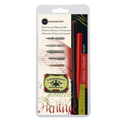 Manuscript Drawing And Mapping Pen Set