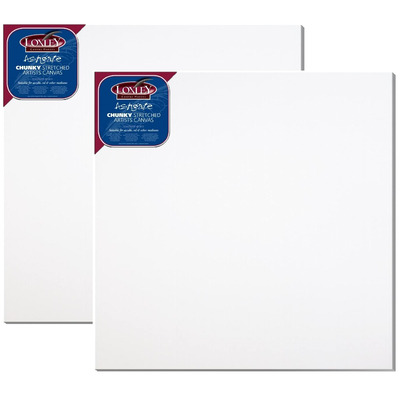 40" x 40" Loxley Ashgate Stretched Box Canvas - Deep Edge (Pack 2)