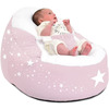 Image of Gaga&#8482; Cuddlesoft Pre-filled Baby Bean Bag - Wish Upon A Star (Colour: Baby Pink)