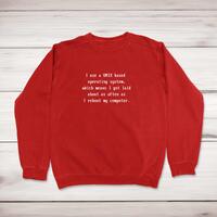 Unix Operating System Sweatshirt