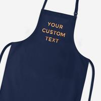 Personalised Text Lights Apron