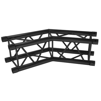 Contestage Quatro290 Truss 2 Way Corner 135 Degrees - Black