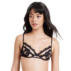 Bluebella Ember Open Cup Bra - Black - 30D from Belle Lingerie