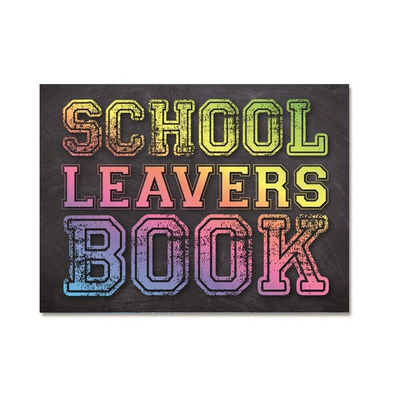 School College Leavers Autograph Keepsake Message Books - D