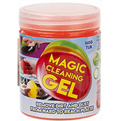 160g All-Purpose Magic Cleaning Gel Gum Cleaner - Assorted - Red/Strawberry