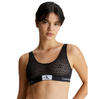Image of Calvin Klein Animal Lace Unlined Bralette