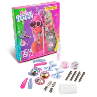 Girls Kids Barbie Fashion Hair Accessory Design Set