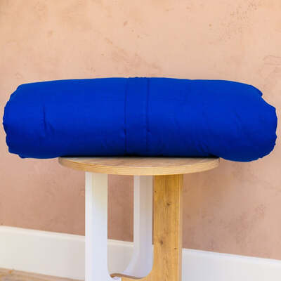 Dog Bed Duvet Cover Two Sizes Polycotton Royal Blue - Small - Medium