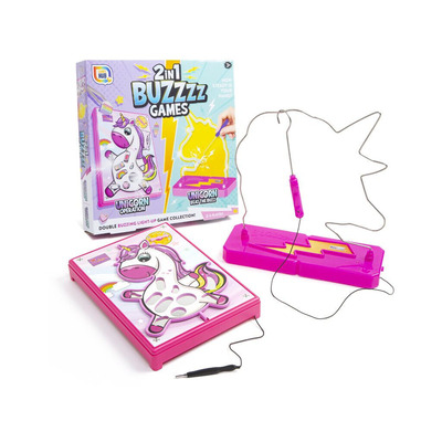 2 In 1 Unicorn Operation/Beat the Buzz Wire Steady Hand Games