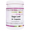 Image of Specialist Herbal Supplies (SHS) Sage Leaf Capsules (Formerly Red Sage) - 54's