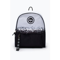 Image of Hype Black/White Scratch Fade Backpack