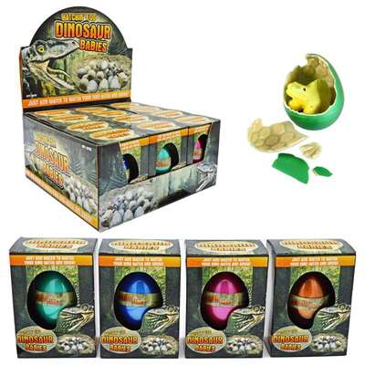 Magic Hatching Grow Your Own Dinosaur Babies Egg Toy