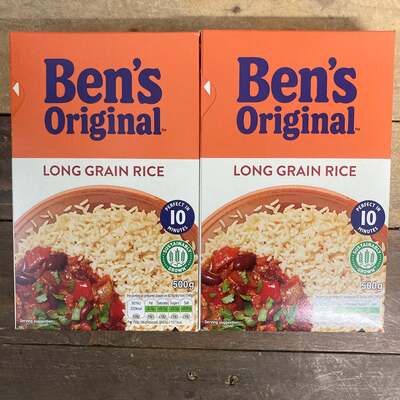 1Kg Ben’s Original Long Grain Rice (2x500g)