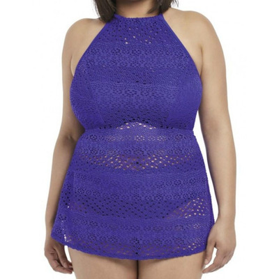 Elomi Indie High Neck Tankini Top Cover Up