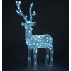85cm Acrylic Standing Stag with 100 Ice White LEDs at Sefton Meadows Garden Centre