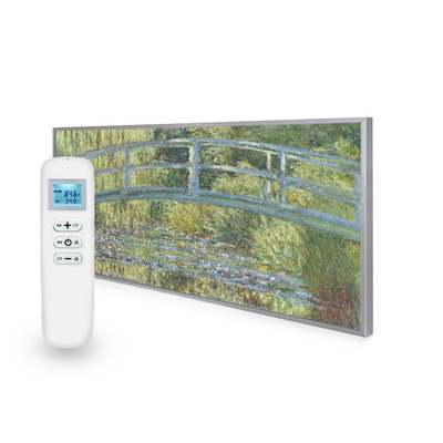 595x1195 The Pond With Water Lillies Image Nexus Wi-Fi Infrared Heating Panel 700W - Electric Wall Panel Heater