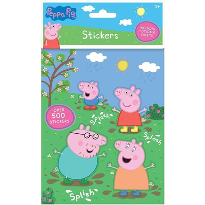 500+ Peppa Pig Stickers Book