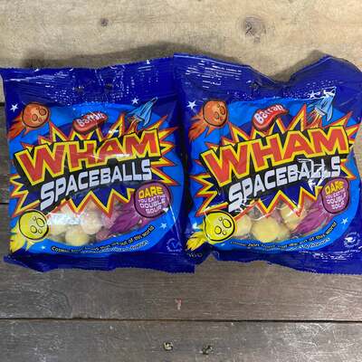 3x Barratt Wham Spaceballs Share Bags (3x160g)