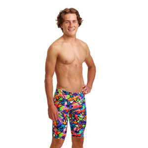 Funky Trunks Boys Sharp Edges Training Jammers