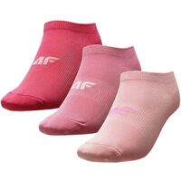 Image of 4F Junior Everyday Socks - Pink/Light Pink/Fuchsia