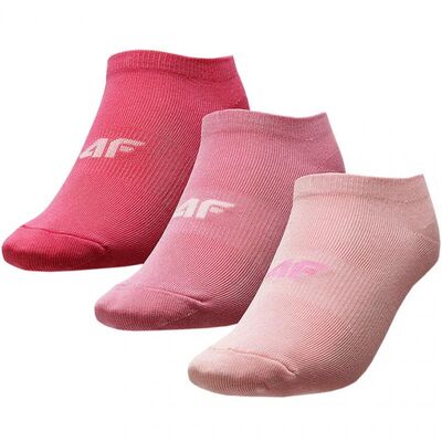 4F Junior Everyday Socks - Pink/Light Pink/Fuchsia