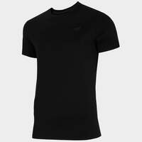 Image of 4F Mens Round Neck T-shirt - Black
