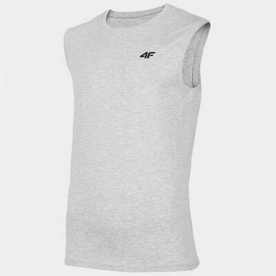 4F Mens Simple T-shirt - Gray
