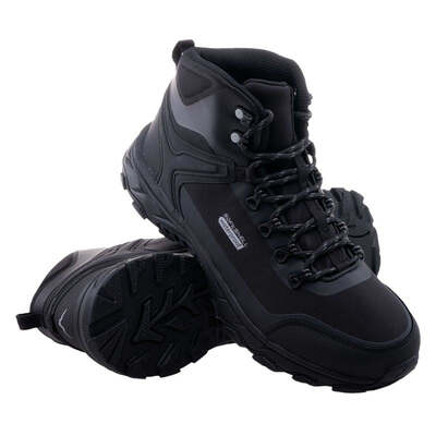 Elbrus Black Eginter Mid Waterproof Mens Shoes - Black